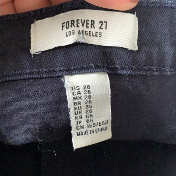 Forever 21 Navy Skirt - Picture 4 of 5
